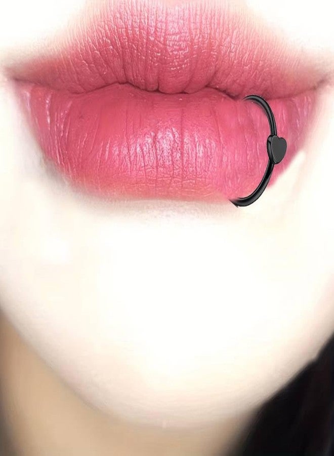 AVYRING حلقة أنف مزيفة من AVYRING، حلقة حاجب مزيفة، حلقة شفاه مزيفة، أقراط لاصقة للوجه، كرات بديلة، أقراط مدببة، أساور أقراط، حلقات أقراط صغيرة، مجوهرات للجسم بدون ثقب - Image 4